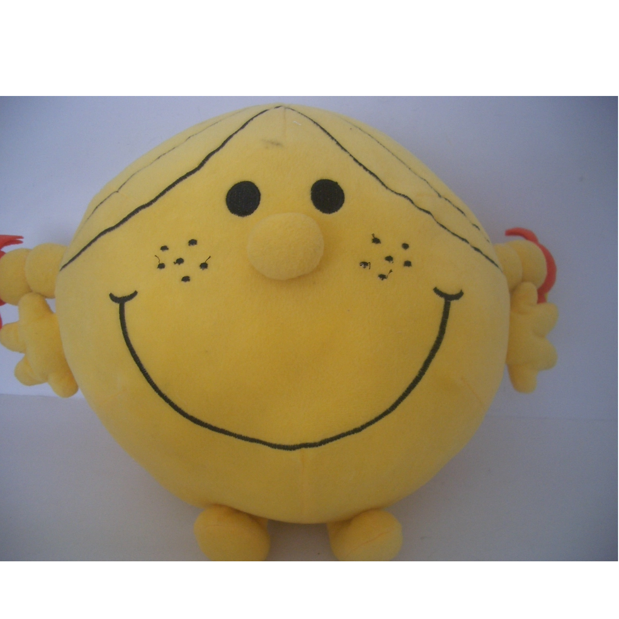 Klassisk MR.MEN Style H&oslash;jkvalitets brugerdefineret plysfyldt Little Miss Sunshine Toy Doll