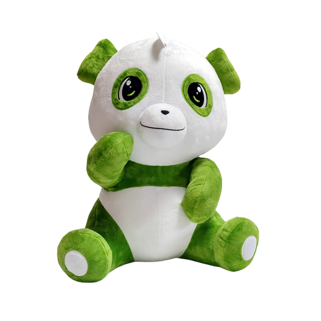 Panda Lucu Hewan mewah lembut diisi Teddy Custom Kids Gift Toys