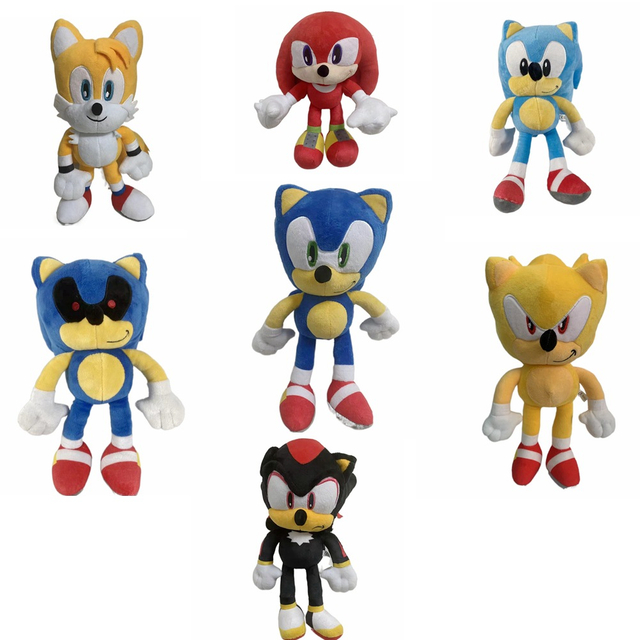 Hot Selling Sonic Game Toy Toy Plush personalizado de pelúcia