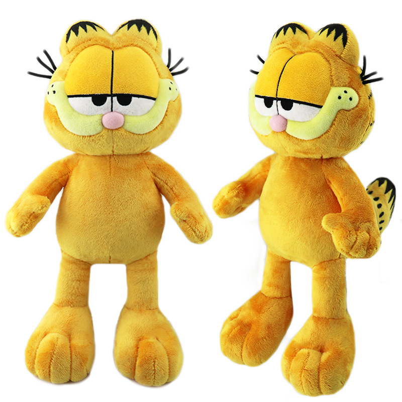 Mu&ntilde;eco de gato de peluche de dibujos animados