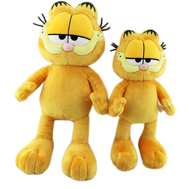 Mu&ntilde;eco de gato de peluche de dibujos animados