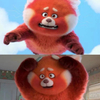 Cartoon-Serie, benutzerdefinierte Pl&uuml;sch-gef&uuml;llte Turing-rote s&uuml;&szlig;e Panda-Spielzeugpuppe