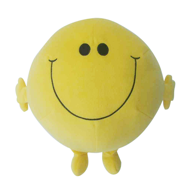 คลาสสิก Mr.men สไตล์คุณภาพสูงที่กำหนดเองตุ๊กตา Mr.happy Toy Doll