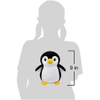 Fluffy Penguin Pplush Fyldte B&oslash;rn Dyre Custom Gift Leget&oslash;j