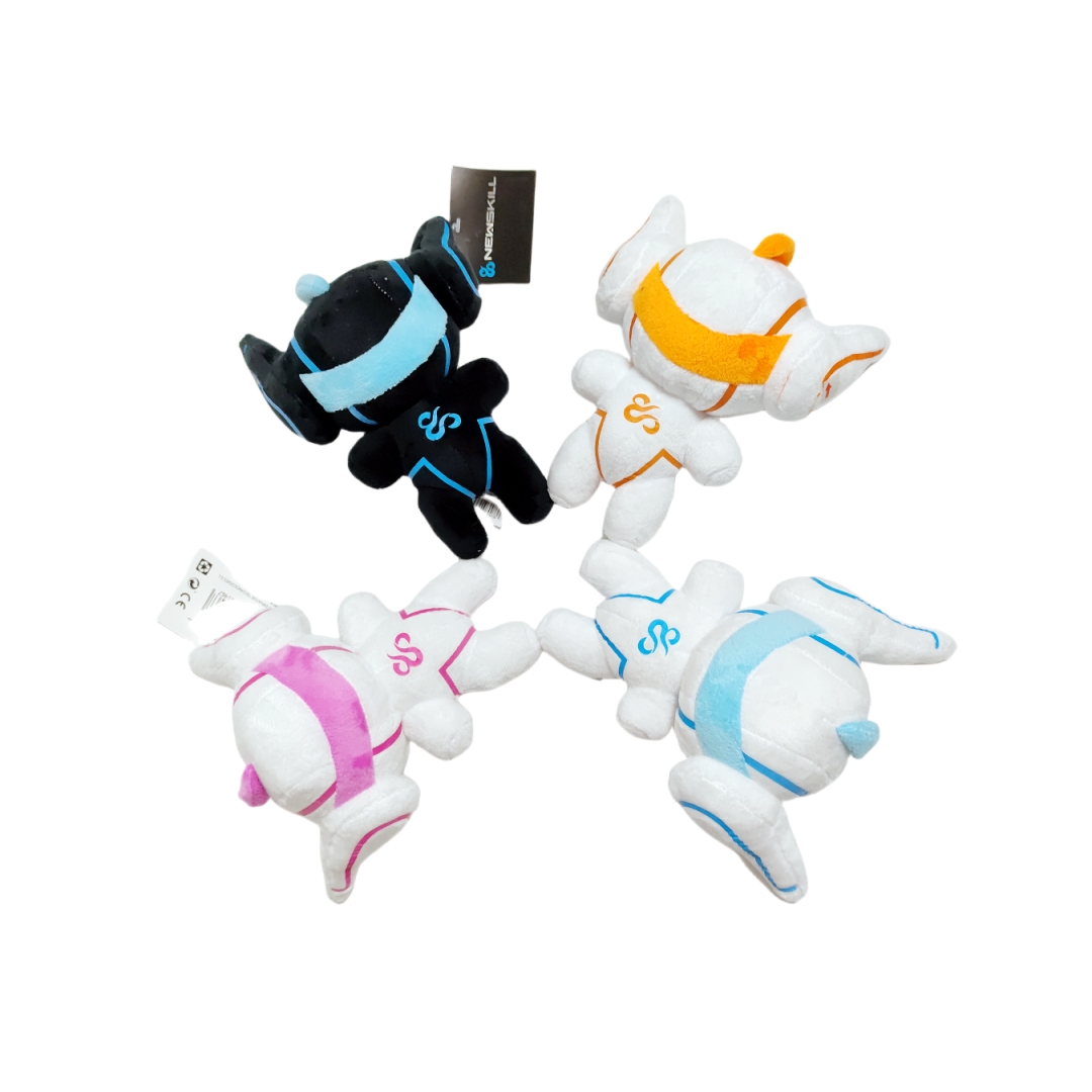 Robot Plush Custom Soft Custom DIY Stuffed Doll Gift ប្រដាប់ក្មេងលេង