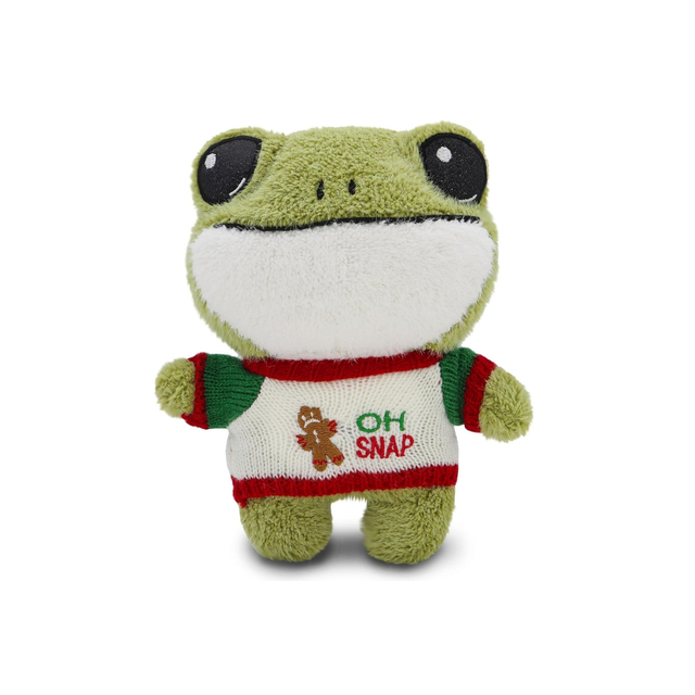 Frog ตุ๊กตาสัตว์ของเล่นที่น่ารักกบตุ๊กตาตุ๊กตาตุ๋นที่น่ารักด้วยเสื้อสเวตเตอร์