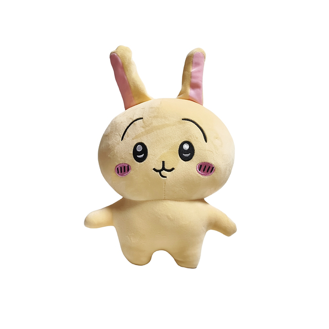 黄色いウサギかわいい人形ソフトぬいぐるみぬいぐるみ動物カスタム卸売ギフトおもちゃ