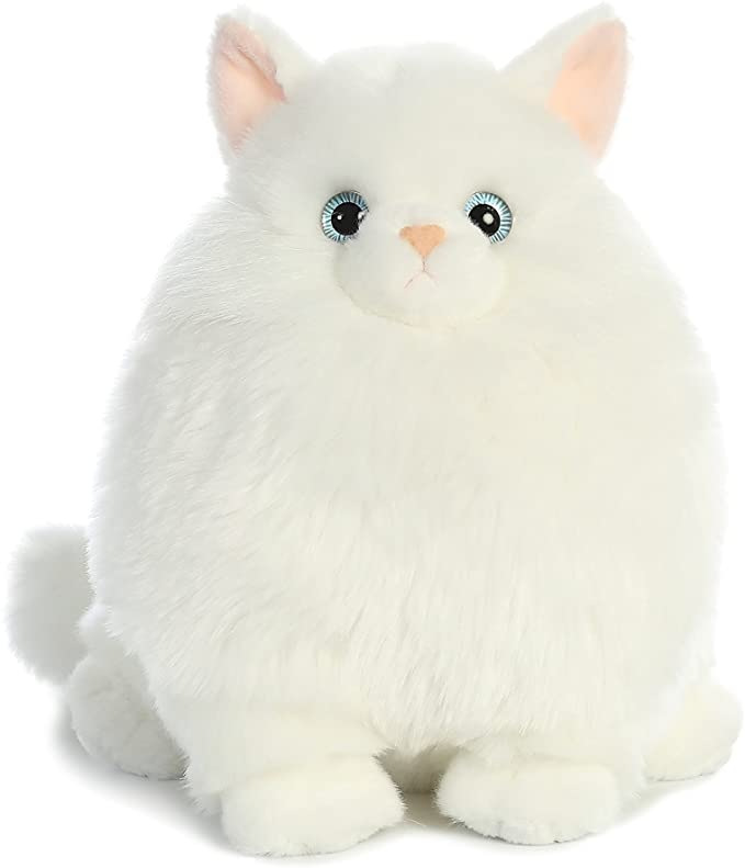 Bagong Design Plush Stuffed Cartoon Sitting Fat Soft Cat Toy Doll