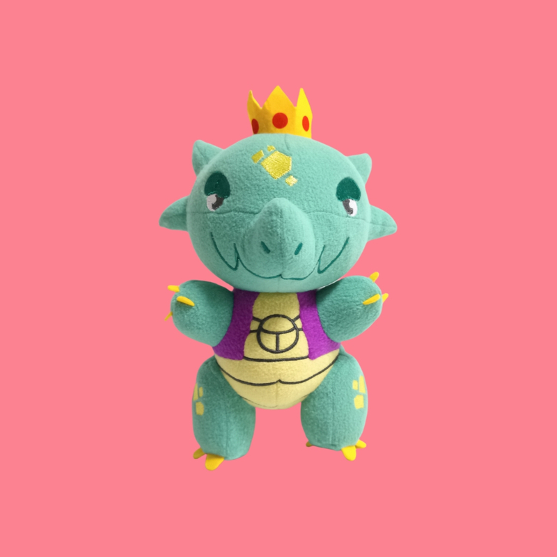 KK Dragon Emperor King Crown Doll Custom Plysch gosedjurleksak