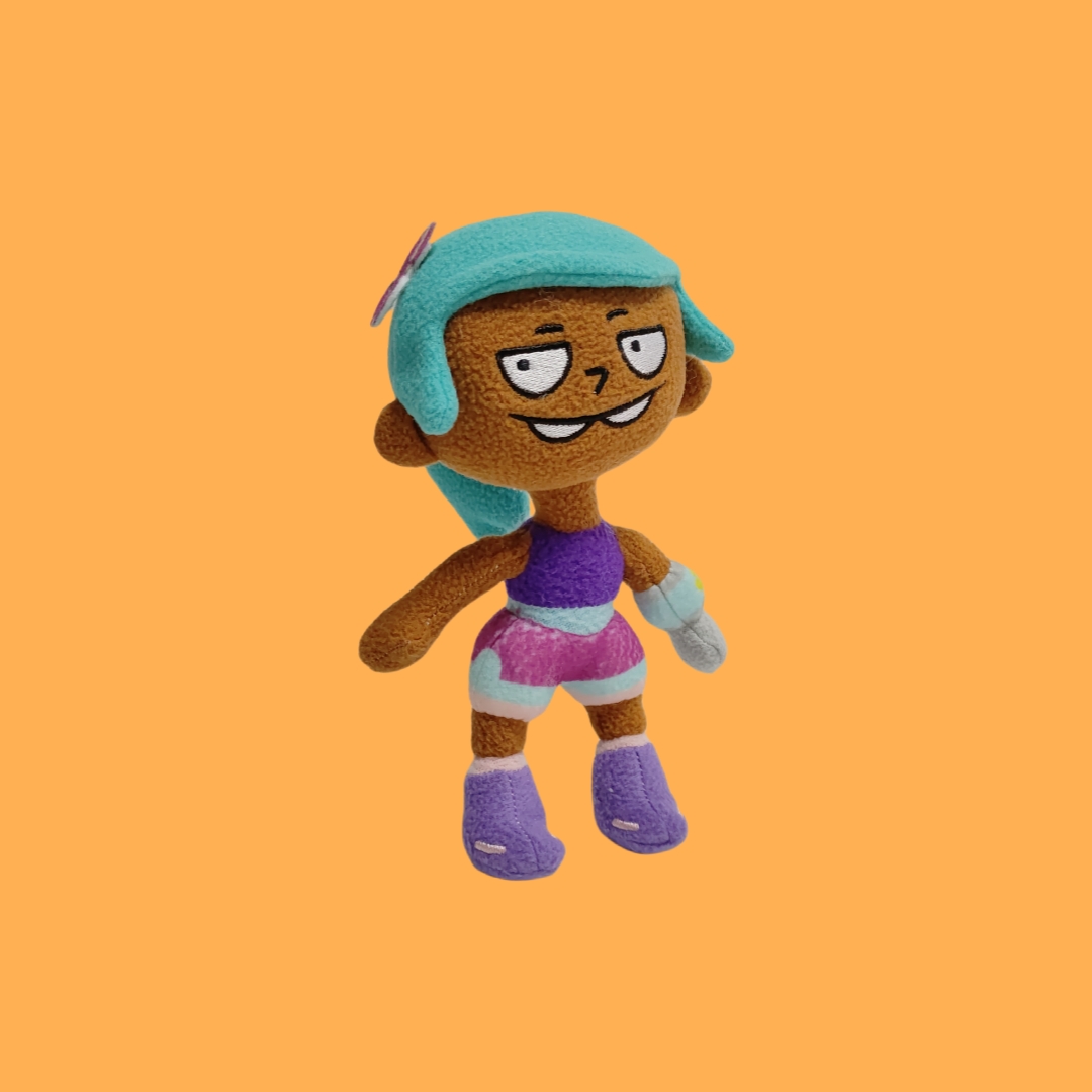 ECHO Brown Girl Doll Custom Plys videospil fyldt gaveleget&oslash;j