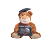 Graduation Brown Teddy Bear Soft Fuzzy Plush Gift Toy