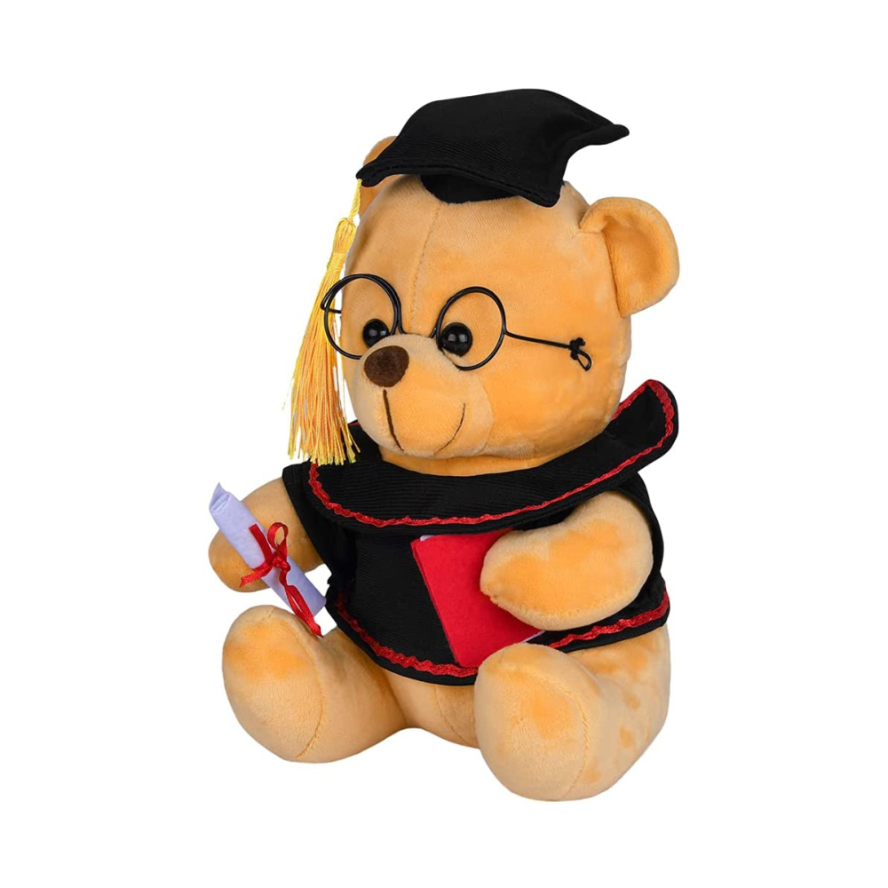 스마트한 졸업식 봉제 인형 테디베어