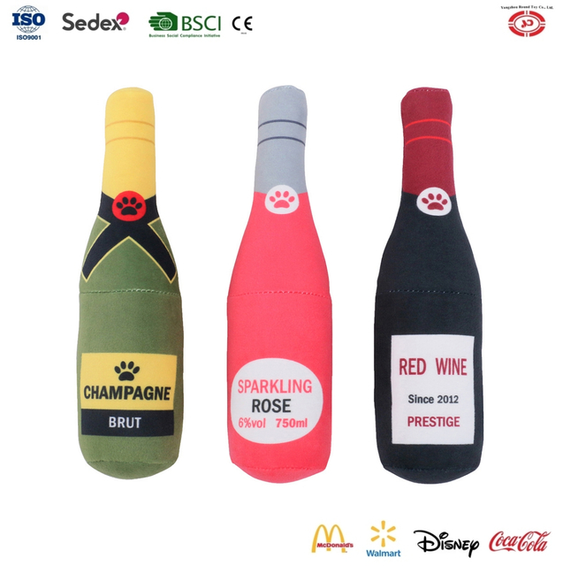 YD-BD026 Forma sticlei Custom Vânzare clasică fierbinte pentru animale de companie Git Dog Toy