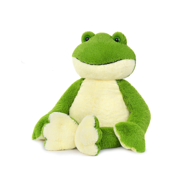 Täidisega konna plush lastele tüdrukud täidisega loomade kohevad kohandatud kinkemänguasjad