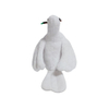 Pombo branco pel&uacute;cia paz p&aacute;ssaro macio brinquedo animal personalizado