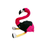 ပန်းရောင် Flamingo Plush Mascot အရုပ် စိတ်ကြိုက်တိရစ္ဆာန်လက်ဆောင် Soft CE ထည့်ထားသော အရုပ်များ