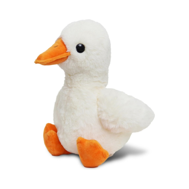 ነጭ goose Plansie Toy Tody የእንስሳት ምግብ ስዊድ ስድስተኛ Swan ለስላሳ አሻንጉሊት