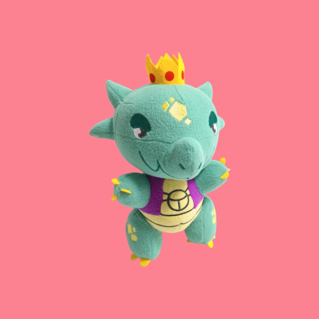 KK Dragon Emperor King Crown Doll Custom Plysch gosedjurleksak