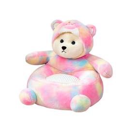Kararehe Fluffy Bear Plush Baby Soft Noho nohoanga Sofa