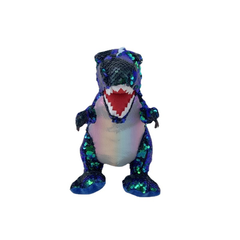 Party Dekorasyon Plush Stuffed Reflective Cool Tyrannosaurus Rex Toy Gift