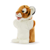 Detsk&aacute; b&aacute;bika Happy Tiger z m&auml;kk&eacute;ho plyšov&eacute;ho zvieratka