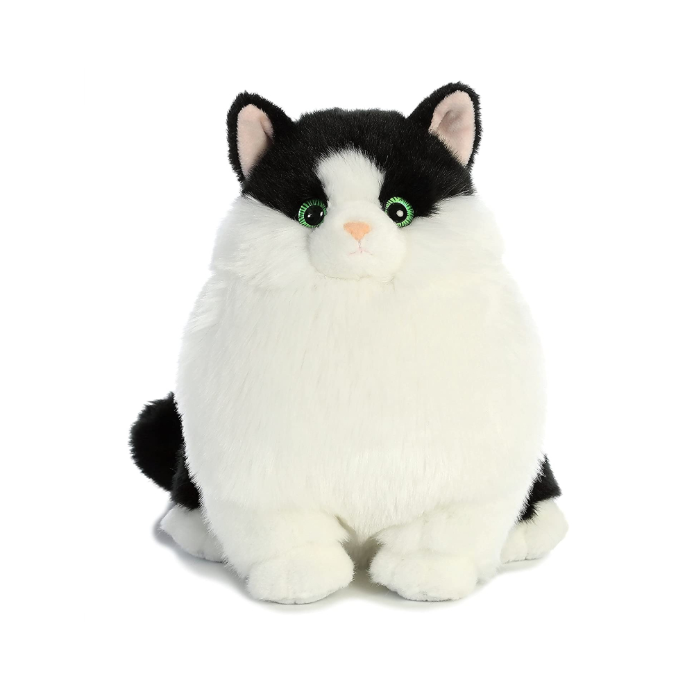 World Fat Cats Kitty Round Chabby Soft Fluffy OEM Plush Toy ສັດ