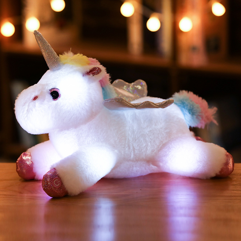 YD-BD037 Unicorn Plus Jucărie pentru copii, cadou strălucitor, cu design personalizat, cu LED