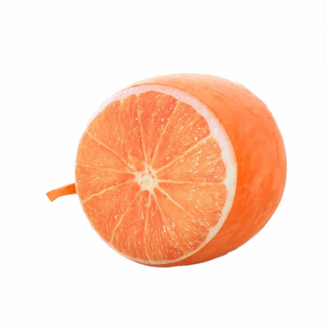Sedia giocattolo ripieni gonfiabile con motivo di frutta copertura morbida per bambini