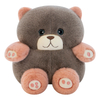 Roztomil&yacute; plyšov&yacute; vycpan&yacute; kreslen&yacute; dětsk&yacute; d&aacute;rek pro panenku Bean Bear