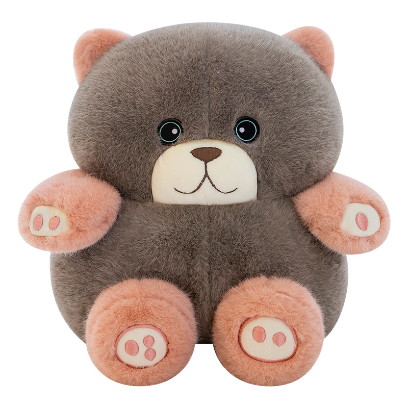 Roztomil&yacute; plyšov&yacute; vycpan&yacute; kreslen&yacute; dětsk&yacute; d&aacute;rek pro panenku Bean Bear