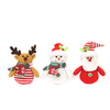 Regalo di Natale per bambini Borsa morbida e carina per caramelle farcita in peluche all'ingrosso