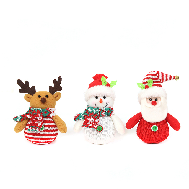 ילדים מתנת חג המולד סיטונאי בפלאש ממולא שקית ממתקים חמודה רכה