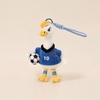 Football League Game Peluche Lion Goose Mascotte OEM Portachiavi animale morbido Giocattoli regalo