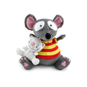 Toopy Ve Binoo TV G&ouml;sterisi Karikat&uuml;r Hayvan Fare Kedi Peluş Yumuşak Dolması Hediye Oyuncaklar