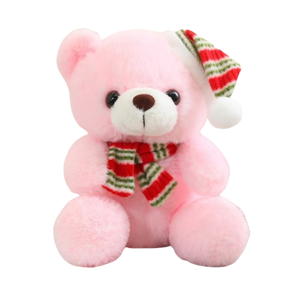 Venda por grosso de pel&uacute;cia macio e fofo urso de pel&uacute;cia boneca de brinquedo em stock