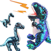 Party Dekorasyon Plush Stuffed Reflective Cool Tyrannosaurus Rex Toy Gift