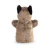 Animalcraft Wolf Grijs Gevuld Pluche Cadeau Baby Handpop Speelgoed