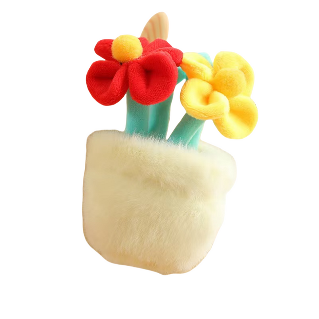 Ins fashion mewah boneka kartun bunga pot tanaman pot mainan