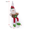 Maisi&uacute; T&aacute;bla Plush Stuffed Santa Claus Toy Doll Basket Candy Nollag