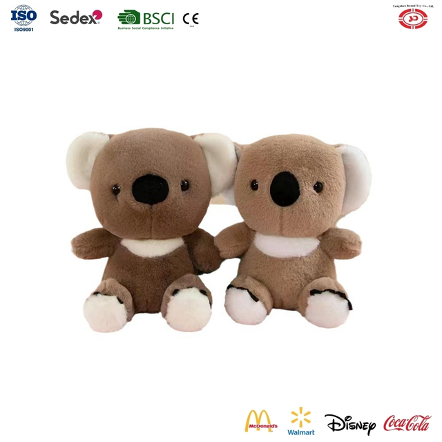 YD-BD062 Austrália Soft Plush Koala Animal Simulation Sumped Holiday Custom Hračky