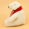 Regalo relleno felpa de encargo de la mu&ntilde;eca del juguete del oso polar de la historieta de la mascota de la marca
