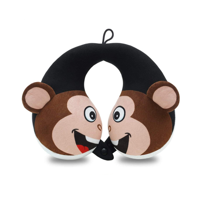 Kids muineál Travul pillow tacú le smig tacú le pillow plush bog saincheaptha ainmhí u-chruthach