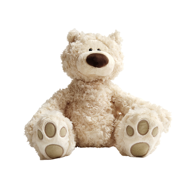 Paw ricamato Peludo Phuffy Orsacchiotto marrone orso giocattoli per animali personalizzati