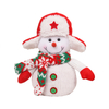 Regalo di Natale per bambini Borsa morbida e carina per caramelle farcita in peluche all'ingrosso