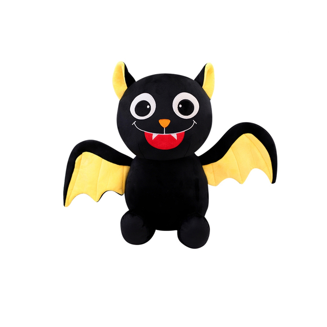 Black Bat Wholesale Plush Doll Stuffed Soft Animal Custom Gift Halloween Toys