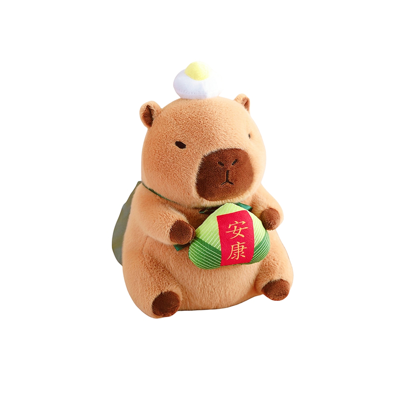Capybara လက်ကား Plush တိရိစ္ဆာန်လက်ဆောင် Mascot နူးညံ့သောစိတ်ကြိုက်ကစားစရာများ