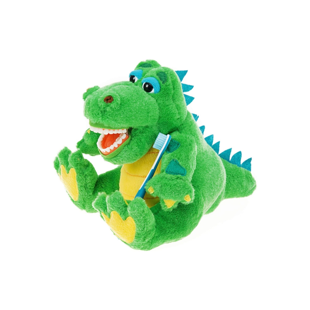 키즈 칫솔 버디 릴 Allie Gator 플러시 치과 인형 커스텀 장난감
