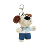 Sagte honde nuwe pak mini opgestopte sagte dier pop speelgoed oulike CE sleutelhanger
