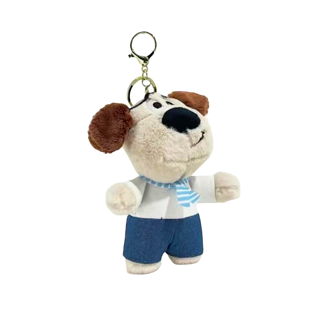 Sagte honde nuwe pak mini opgestopte sagte dier pop speelgoed oulike CE sleutelhanger