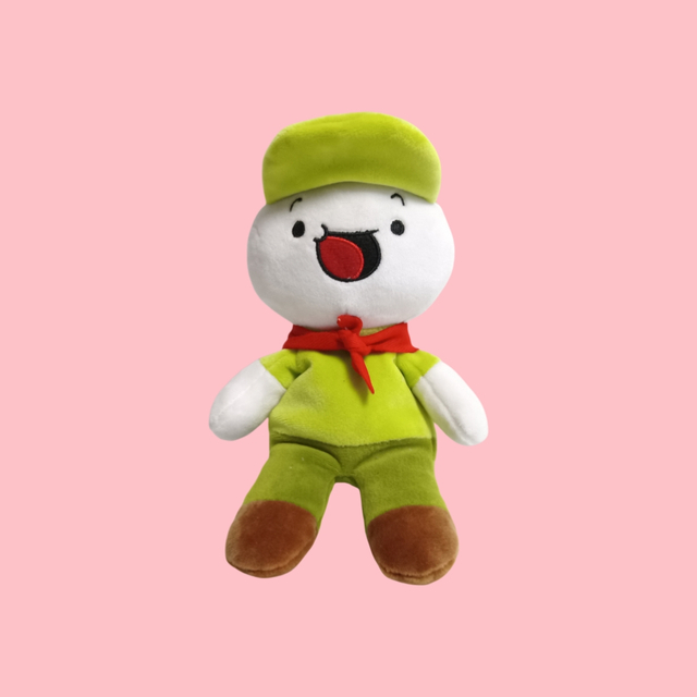 لعبة دمية كامبينج جيمس المدرسية السعيدة من القطيفة المخصصة